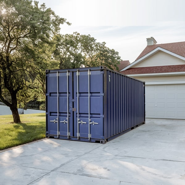 our residential storage containers have minimal restrictions, allowing you to store a wide range of items securely